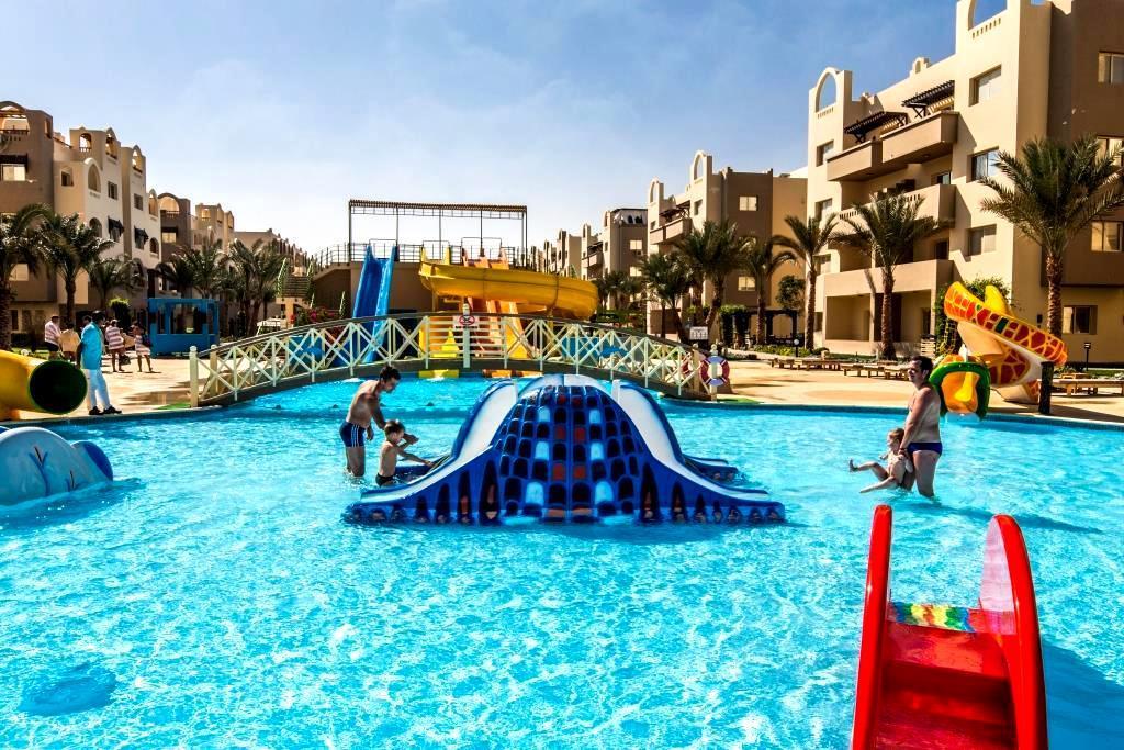 Apartment At Nubia Aqua Beach Resort Hotel apartamentowy Hurghada